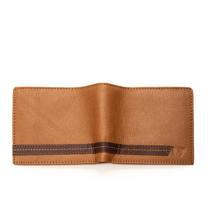 Stripe Brown Men's Wallet