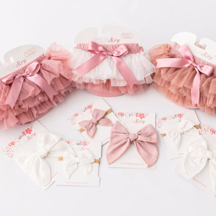 Vintage Pink Ombre Ruffle Tutu Bloomer