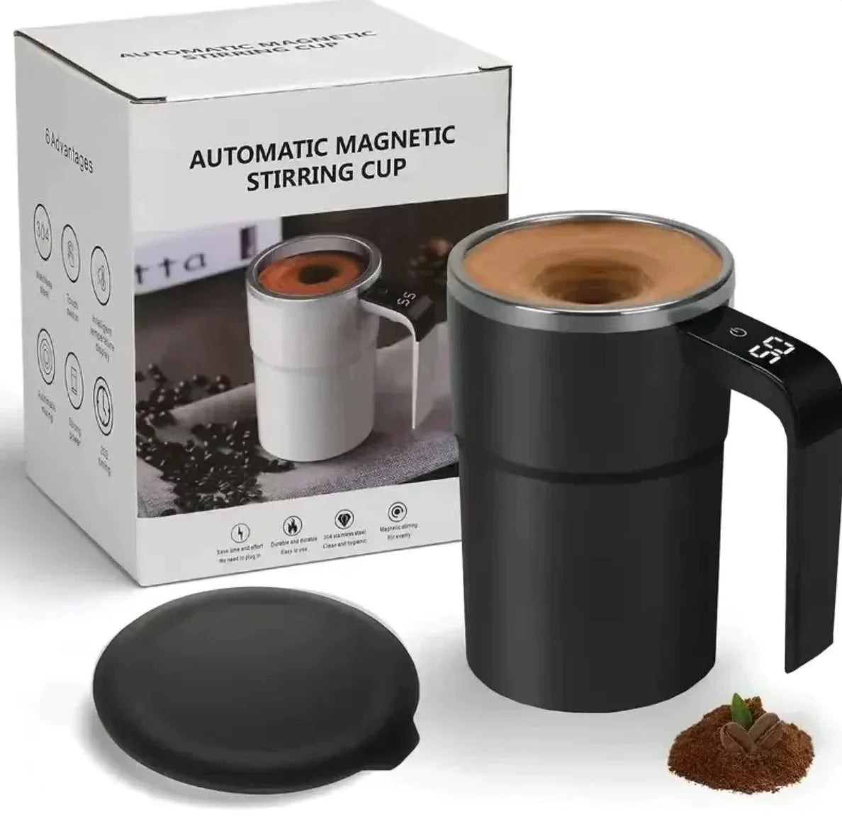 Automatic Self-Stirring Coffee Mug