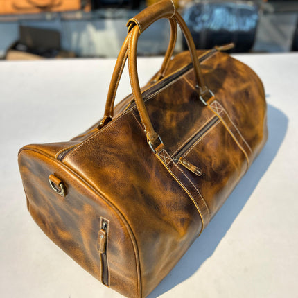 Roosevelt Full Grain Buffalo Leather Duffle