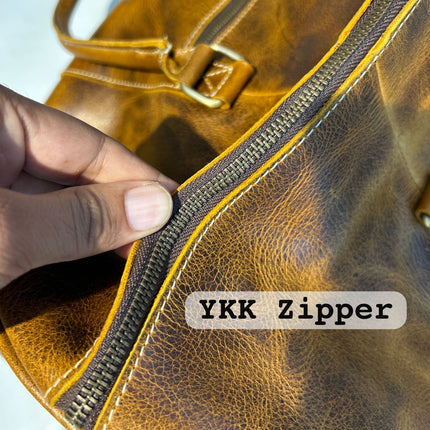 Roosevelt Full Grain Buffalo Leather Duffle
