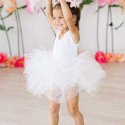 White Tank Tutu Leotard