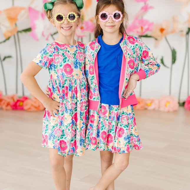 Wildflower Wishes S/S Pocket Twirl Dress