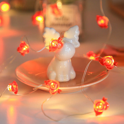 LED Love Copper Wire Starry Valentine's Day Trunk Proposal Light