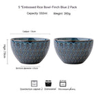 Lark Pattern Blue 2 Pack