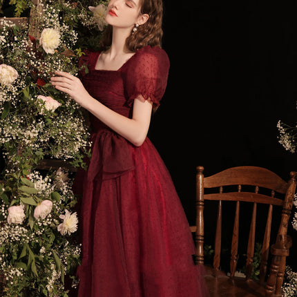 Ladies Annual Meeting Small Dress Red Bride Wedding