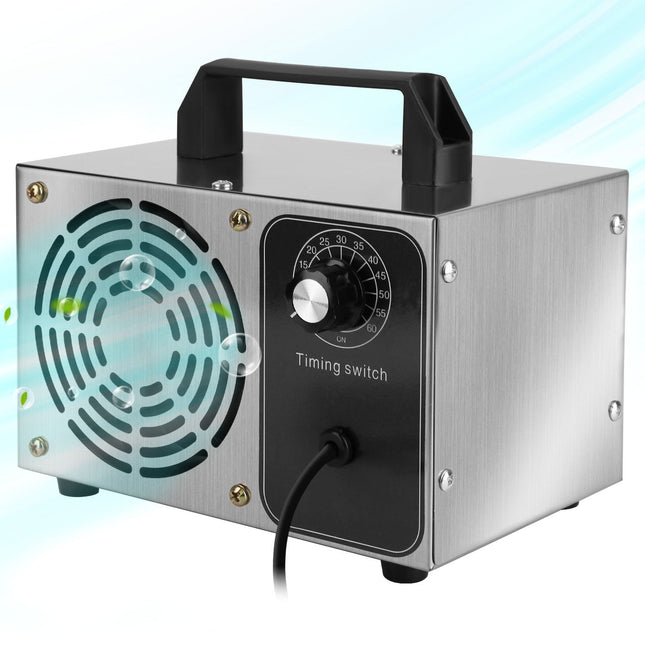 110W 50000mg/h Ozone Generator Odor Eliminator Ionizer Air Purifier with 60Mins Timer Cover up to 3229Sq.Ft for Rooms Smoke Cars Pets
