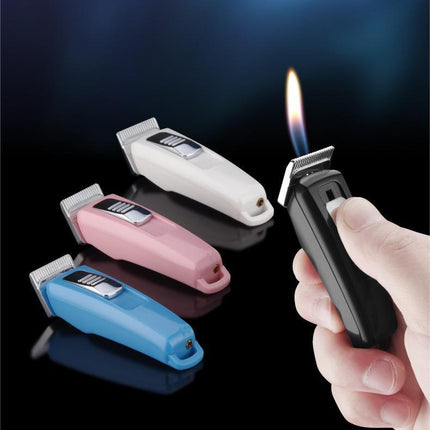 New Strange Creative Hair-cutting Fire Lighter Personalized Gift