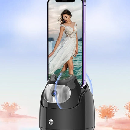 Intelligent AI Face Recognition And Camera Head 360 Degrees Rotating Vlog Shooting Video Recording And Camera Head Artifact
