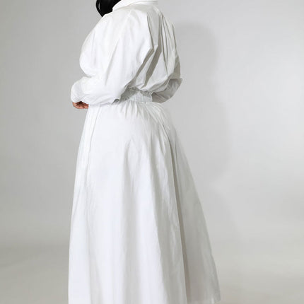 Casual Long Sleeve Plus Size Women's Shirt
