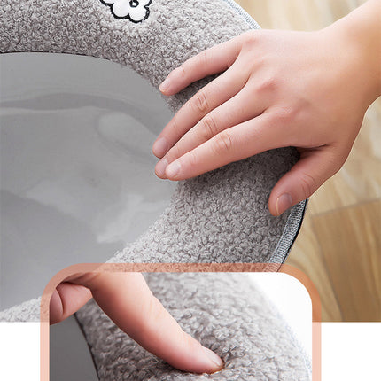 Fashion Heating Toilet Decoration Full Toilet Seat Cushion