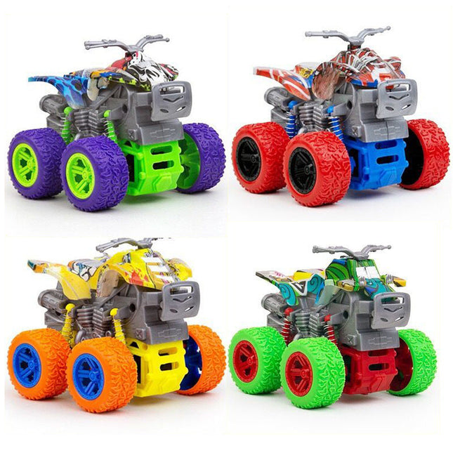 Four-wheel Inertial Off-road Vehicle Children's Simulation Graffiti Climbing