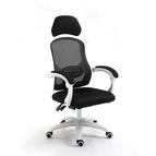 White without footrest / Steel feet