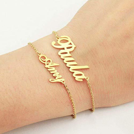 Personalized Creative Stainless Steel Custom Cut Name Bracelet