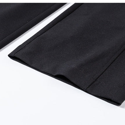 Korean Wide Leg Pants White Duck Down Winter Pants