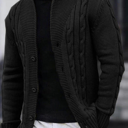 Men's Autumn Winter Sweater Coat
