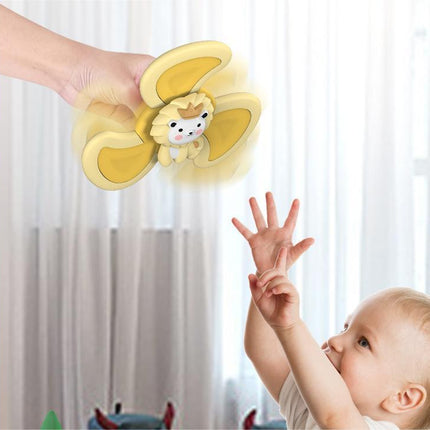 Suction Cup Round Music Toy Baby Rattle Bath
