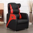 New black and red recliner