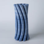 Blue and white / 14x14x33