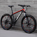 Black red Spoke wheel / 21speed