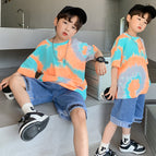 Orange / 110cm / Two piece set