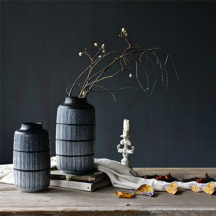 American Retro Polished Glass Vase Ornaments