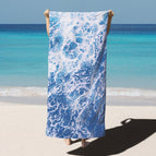 Waves flowers / 180x90CM
