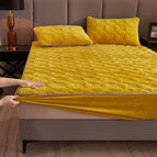 Ginger / 90x200cm Single Fitted Sheet