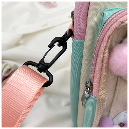 Ladies Fashion Two-Dimensional Crossbody Pain Bag
