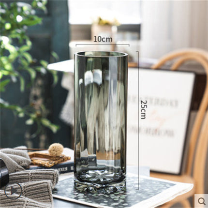 Creative Minimalist Transparent Glass Vase Ornaments