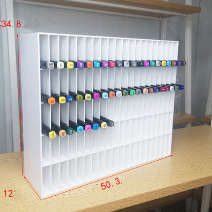 Fashion Acrylic Marker Pen Storage Rack Large Capacity