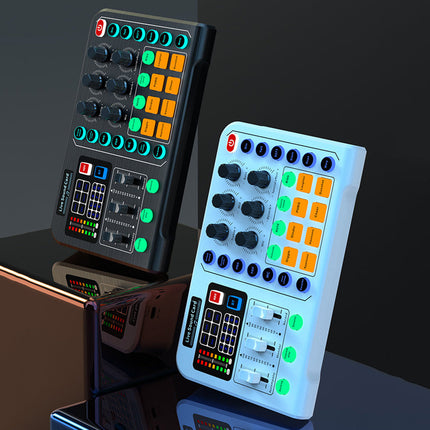 Fashion Minimalist Sound Card Support 48v Microphone