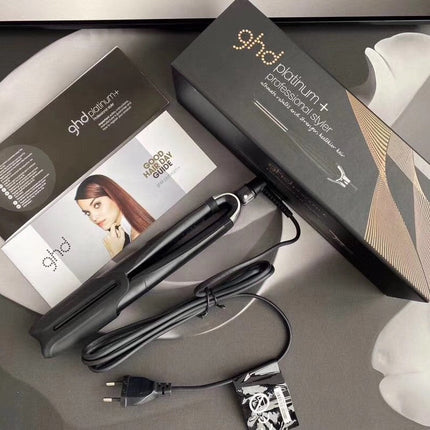 Black And White Platinum Dry Roll Straight Three-in-one Wired Hair Straightener