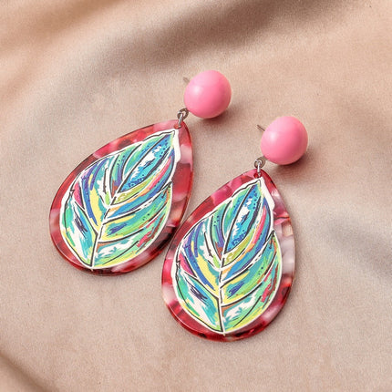 3d Printing Plant Flowers And Animals Doodle Earrings