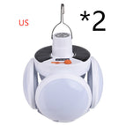 2pcs White / US