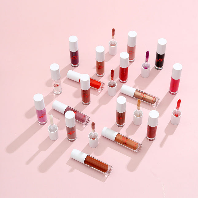 Crystal Jelly Lip Gloss – Water Wave Mirror Finish | Long-Lasting Moisturizing Lip Glaze