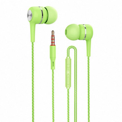 Computer Dual Jack Long Cord In-Ear Bass Headphones