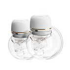 White / 2PCS / USB