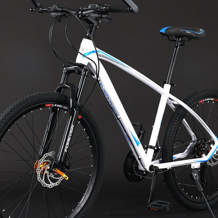 Aluminum Alloy Oil Pressure Double Disc Brake Shock Absorption Mountain Bike