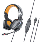 Black Orange / Luminous earphones