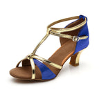 Blue / Five points heel / 34