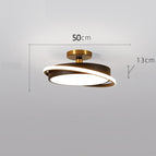 Tricolor Light / 50cm Black Gold