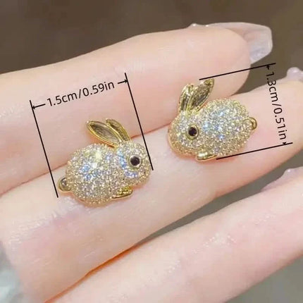 Adorable Rabbit-shaped Earrings