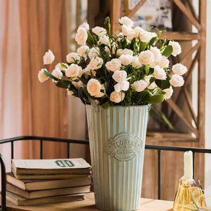 Small White Camellia Handmade Freehand Artificial Plant
