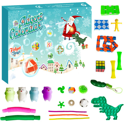 Countdown Blind Box Useful Tool For Pressure Reduction Toy Gift Box Christmas Gift Children's Toy