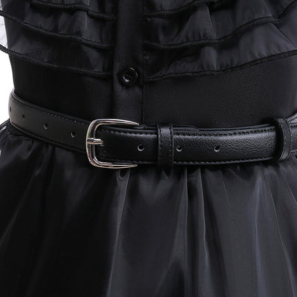 Black Dress Cosplay Clothing Girls