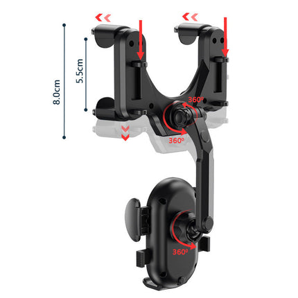 Horizontal And Vertical Navigation Mobile Phone Support