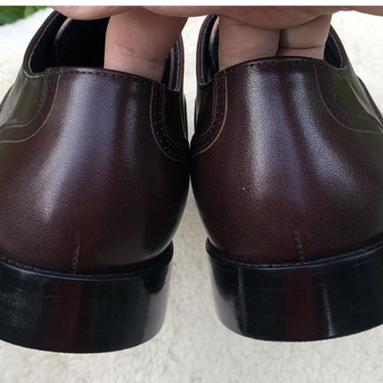 Men's Business Suit Carved Leather Shoes