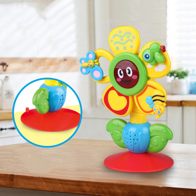 Children's Dining Table Eating Toy Rotating With Suction Cup