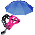 Red / Navy blue umbrella